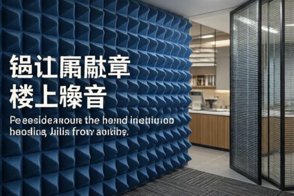隔音板能隔楼上噪音么 产品应用场景图，专业商业摄影风格，高清